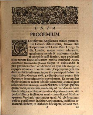 De Dionysio Areopagita : Scriptisque Eidem Suppositis Contra Godof. Arnoldum