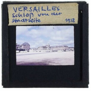 Versailles, Schloss : Stadtseite
