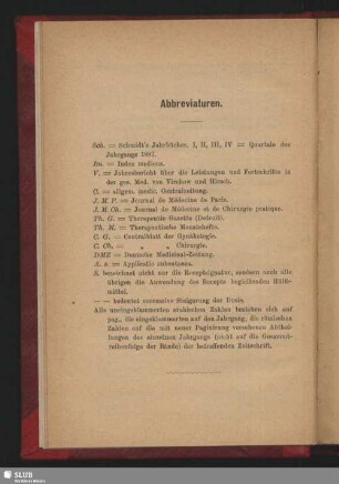Abbreviaturen