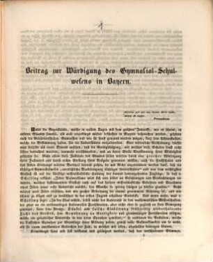 Jahres-Bericht der K. Studienanstalt Eichstätt : für das Studienjahr ... 1846/47