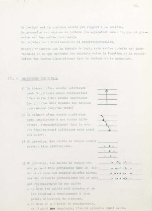 26-37, III - Propriétés des niveaux