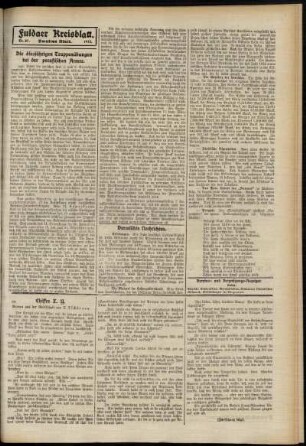 Zweite Ausgabe vom Mittwoch, den 16. April 1913.
