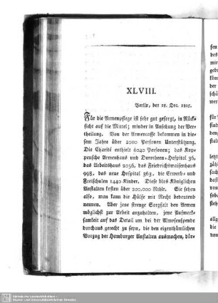 XLVIII. Berlin, den 28. Dec. 1805