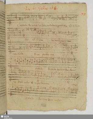 Gallus, Iacobus: Converte Domine luctum nostrum
