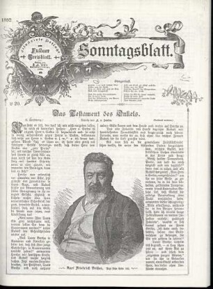 Ausgabe vom Sonntag, den 15. Mai 1892.