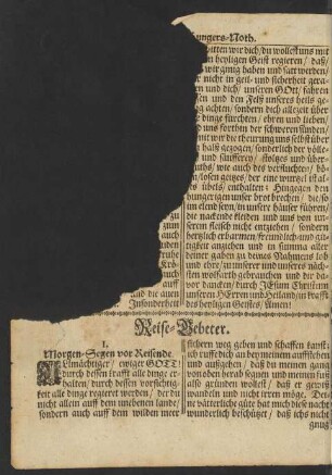 Reise-Gebeter