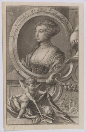 Bildnis der Ann Bullen, Königin von England
