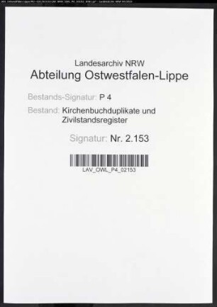 Kirchenbuchduplikate der katholischen Gemeinde (GHT 1865-1874). (Gemeinde: Allendorf, katholische Gemeinde)