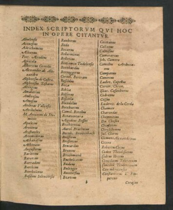 Index Scriptorum