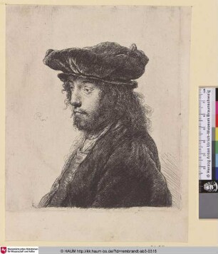 [Der vierte Orientalenkopf; The Fourth Oriental Head; Homme en cheveux]