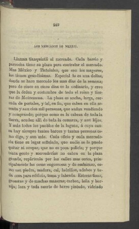 Los Mercados De Mexico