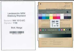 Entnazifizierung Marga Broll , geb. 08.01.1914 (Einkaeuferin)
