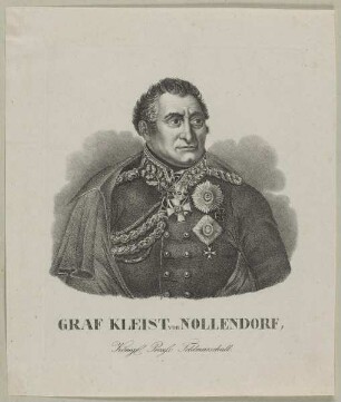 Bildnis des Friedrich Emil Ferdinand Kleist von Nollendorf