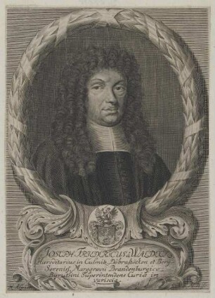 Bildnis des Joseph Friedericus â Waldeck