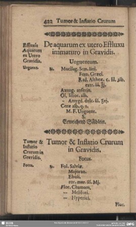 De aquarum ex utero Effluxu immaturo in Gravidis