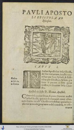 PAULI APOSTOLI EPISTOLA AD Ephesios