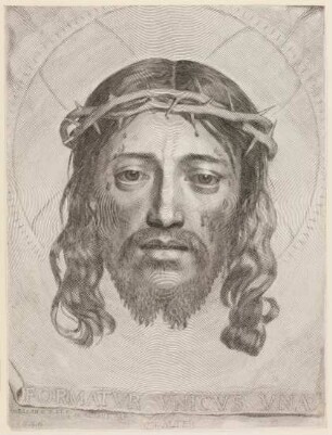 Das Abbild Christi auf dem Schweißtuch der Veronika
