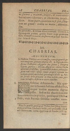XII. Chabrias.