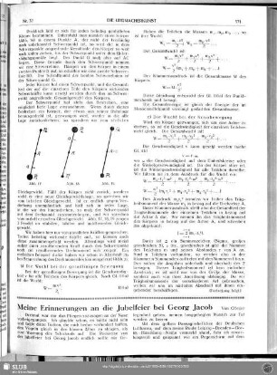 Meine Erinnerungen an die Jubelfeier bei Georg Jacob
