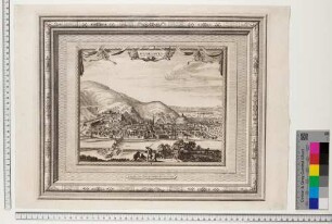 Heidelberg, Stadt und Schloss von Norden