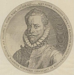 Bildnis von Alexander Farnesivs, Herzog von Parma