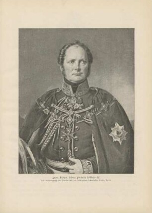 Franz Krüger, König Wilhelm IV.