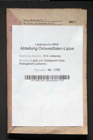 Erblasser: Schofeld, Christoph Heinrich auch Christian Heinrich: