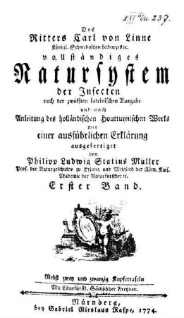 5: Theil 5, Band 1: Von den Insekten