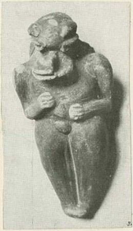 Anthropomorphe Tonfigur