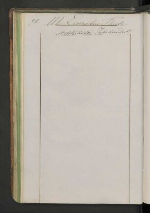 Achtzehntes Jahrhundert