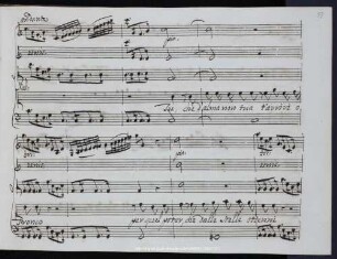 Recitativo: Tu che d'alma non tua