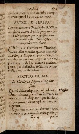 607-614, Sectio I - III