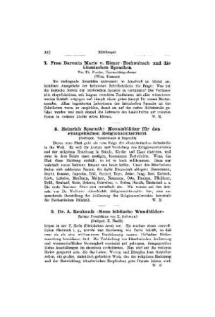 Heinrich Spanuth : Monatsblätter für den evangelischen Religionsunterricht