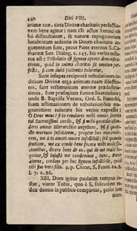 440-443, XIII. Dum igitur paulatim tempus instat, viator Tobis, ...