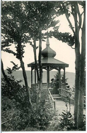 Ehrenfriedersdorf. Pavillon im Stadtpark