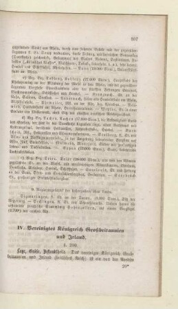 IV. Vereinigtes Königreich Großbritannien und Irland