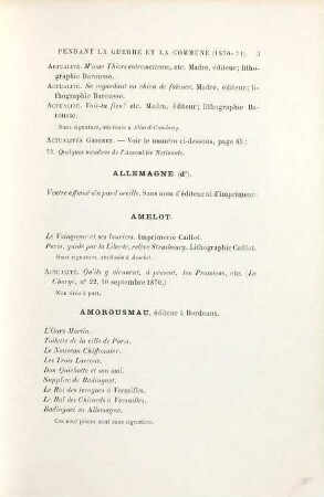 La caricature politique en France pendant la guerre, le siège de Paris et la Commune (1870-1871)