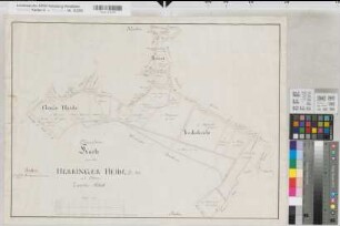 Herringen (Hamm), Teilung der Herringer Heide, Brouillonkarte Bl.2