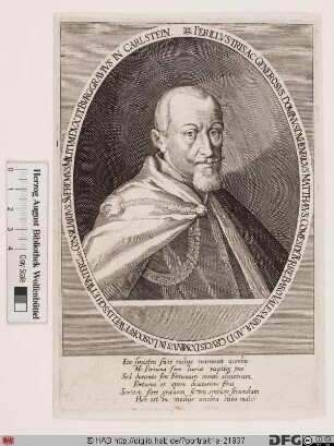 Bildnis Heinrich Matthias Graf von Thurn-Valsassina