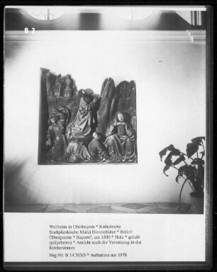 Relief: Ölbergszene