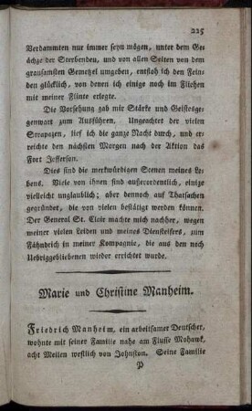 Marie und Christine Manheim