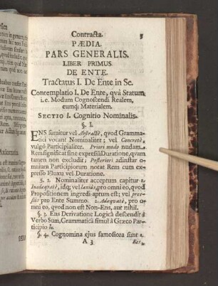 Contraca. Paedia. Pars Generalis.