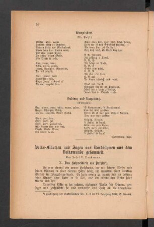 Volks-Märchen und Sagen aus dem Volksmunde gesammelt / von Josef A. Taubmann