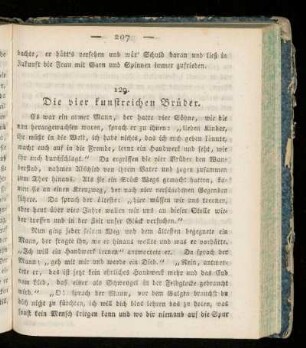 129. Die vier kunstreichen Brueder.