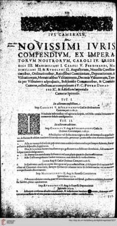 Ivs Camerale