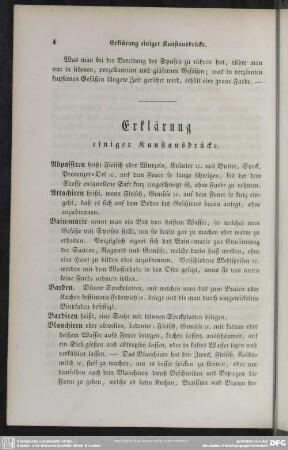 Erklärung einiger Kunstausdrücke