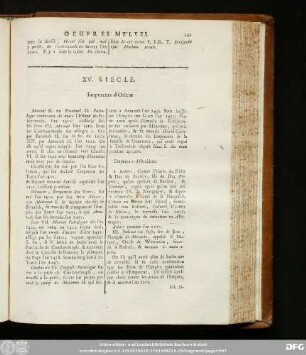 XV. Siecle. Empereurs d'Orient.