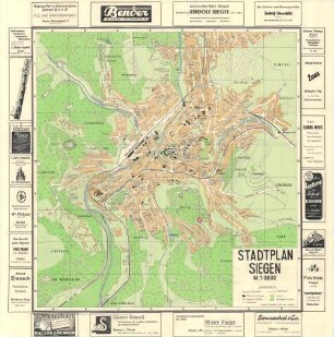 Stadtplan Siegen