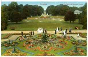 Dresden. Anlagen im Großen Garten