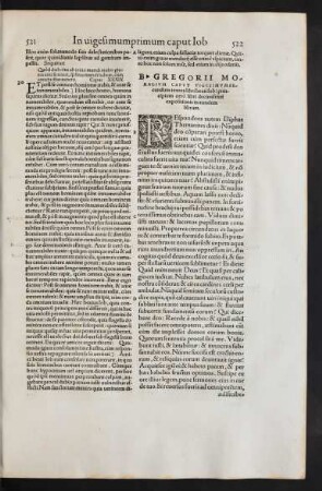 B. Gregorii Moralium ... libri decimisexti ...